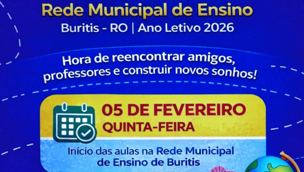 VOLTA ÀS AULAS 2026